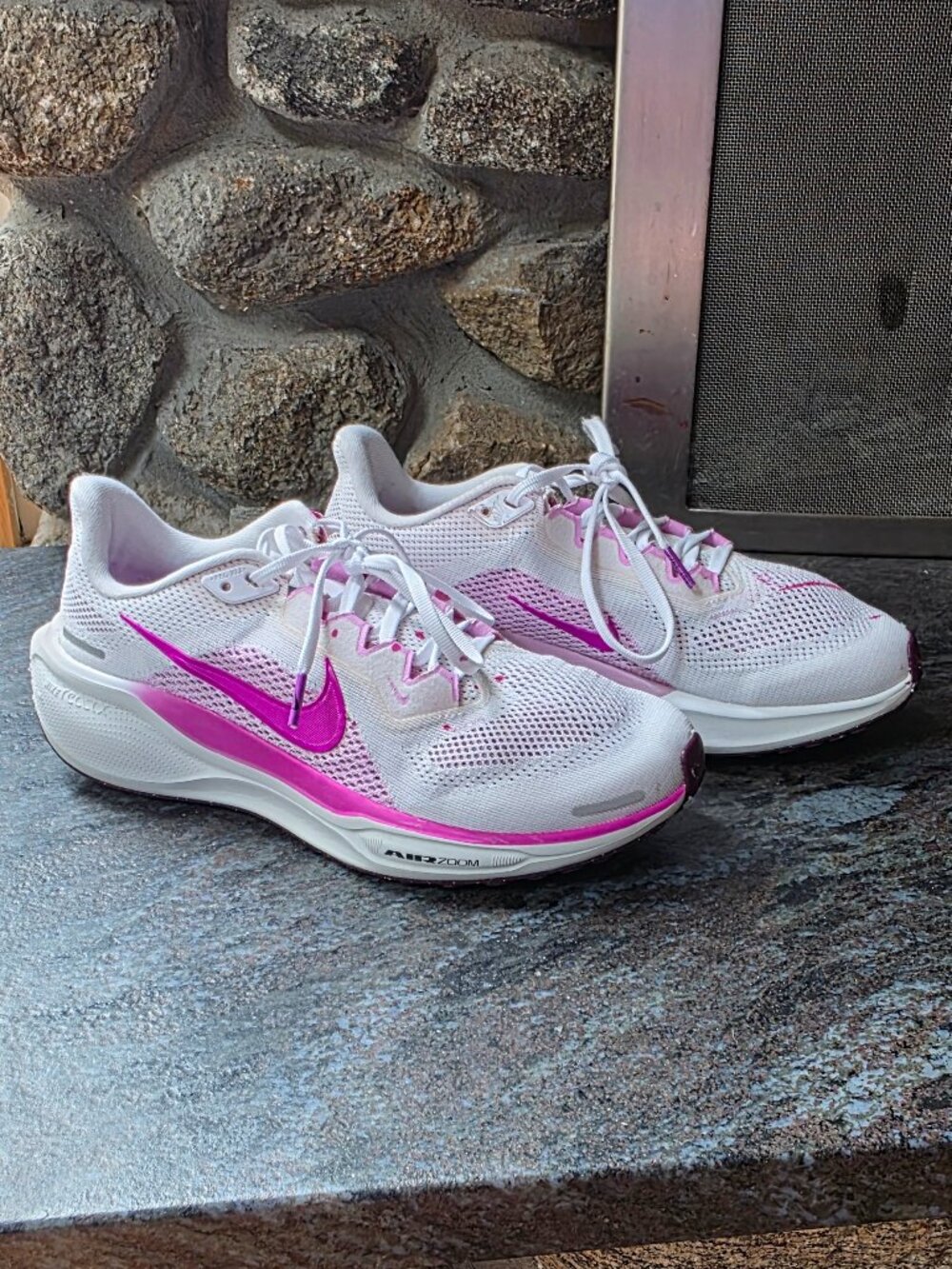 Nike Air Zoom Pegasus Running Sneakers Size 8 - Picture 4 of 15